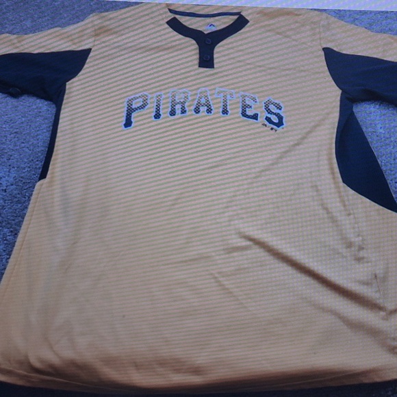 Other - Pirates Gold and Black Baseball Jersey